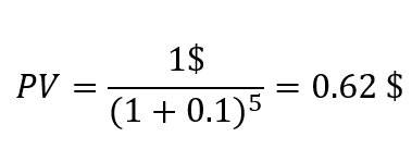 Present value example